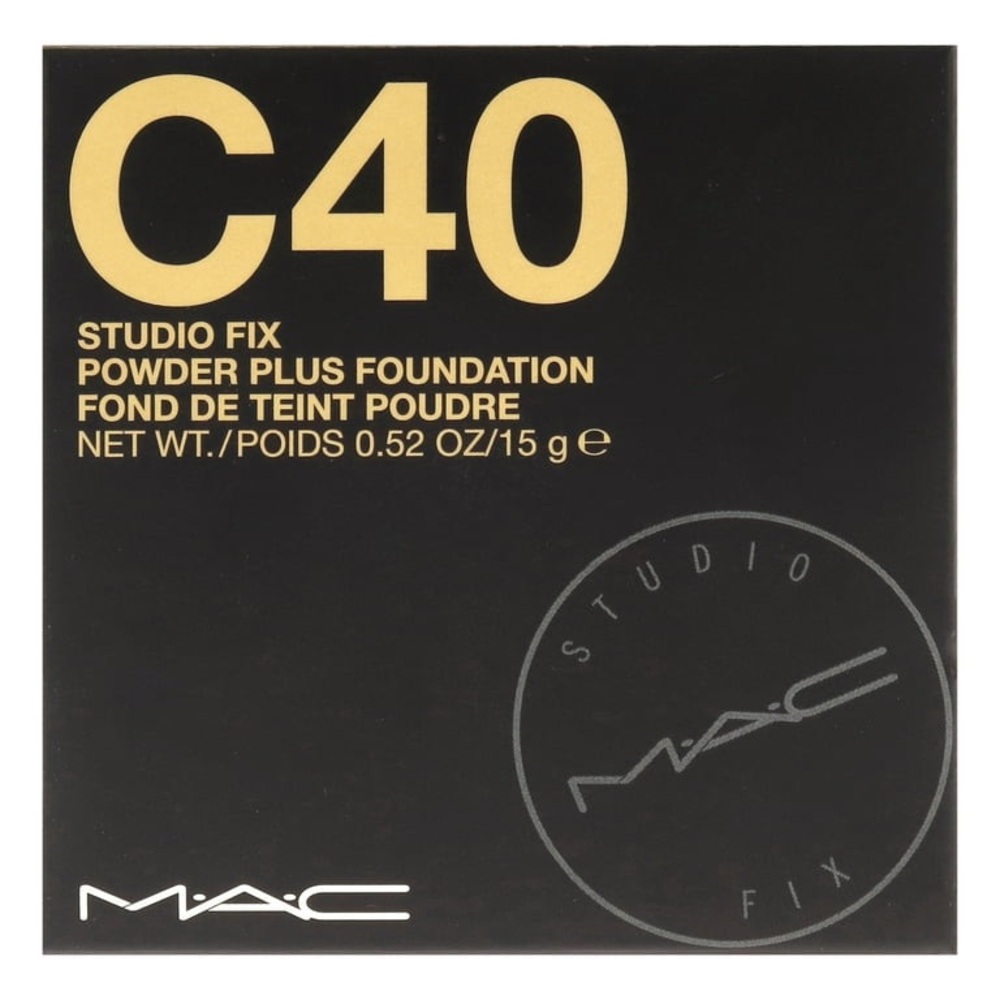 🆕 MAC Studio Fix Powder Plus Foundation - C40 0.52 oz - NIB - Picture 3 of 4